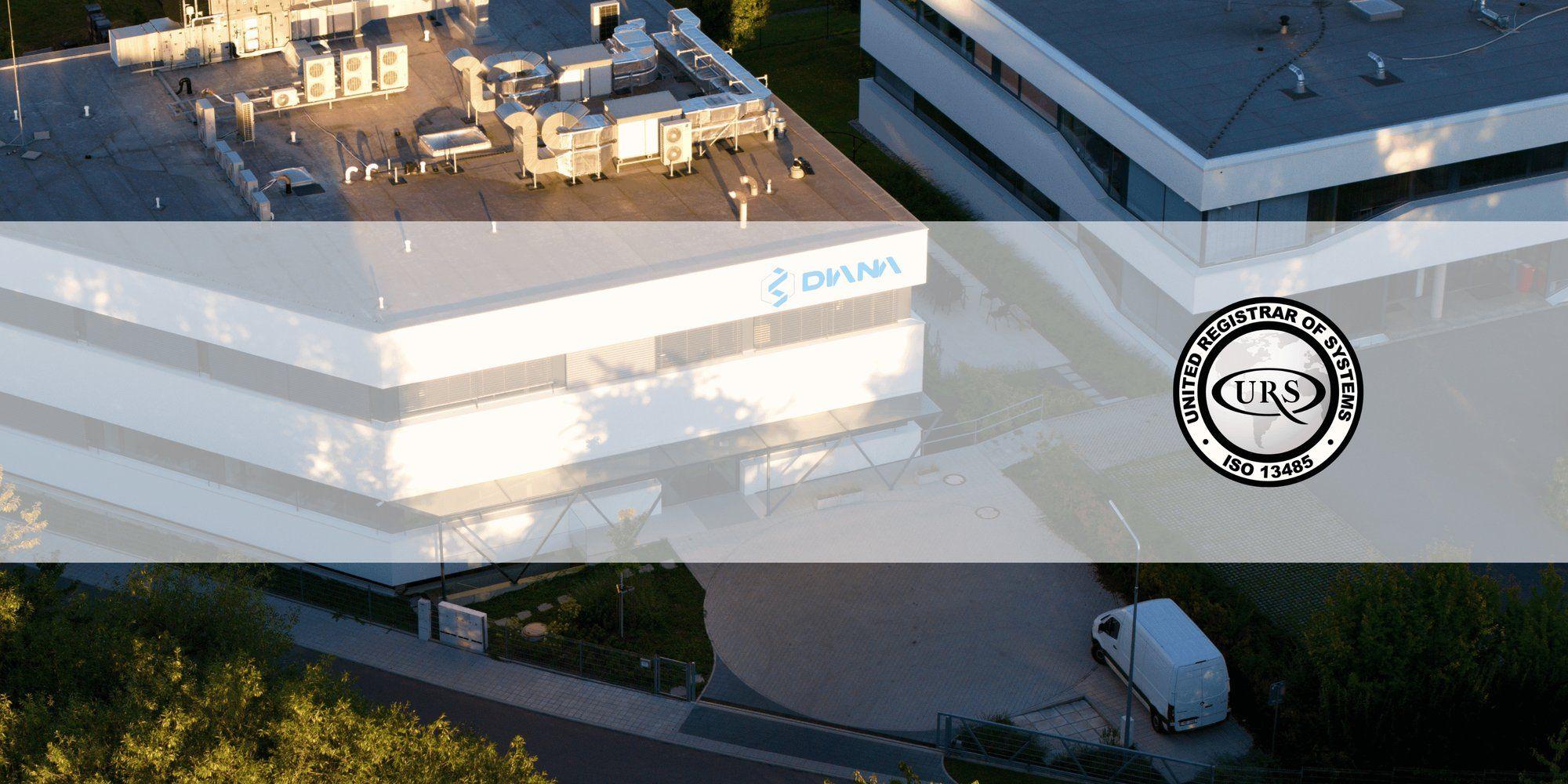 Aerial view of the DIANA Biotechnologies headquarters