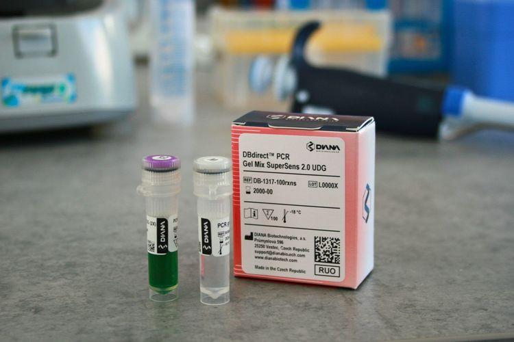 DBdirect™ PCR Gel Mix SuperSens 2.0 UDG (DB-1317) kit box and tubes